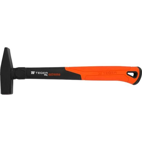 Martillo de ingeniero con mango de fibra de vidrio 300 g Extreme / teger (1/3)