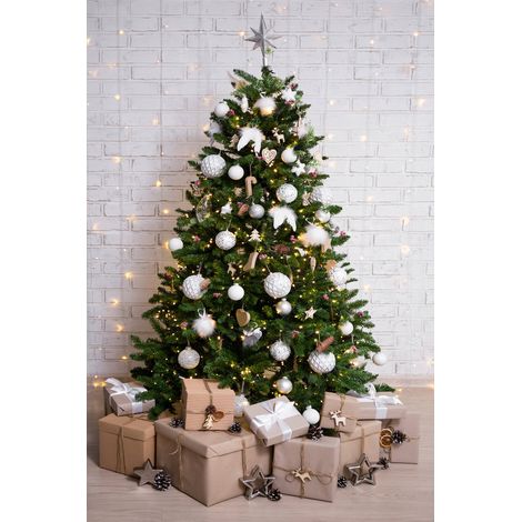 Sapin de Noël Camden 180 cm, 668 Branches, 180h cm Vert (1/5)