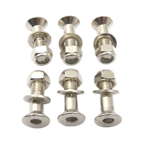Set di bulloni per pignone JMP M8x1.25 da 30 mm per Aprilia / Honda / Kawasaki / Yamaha