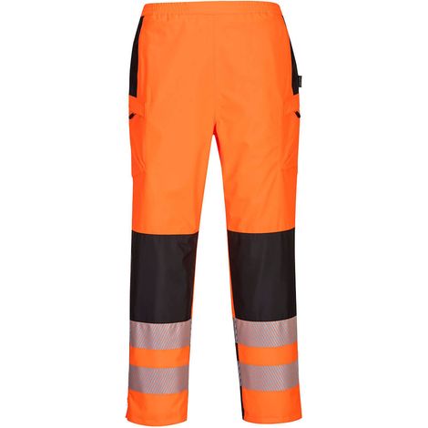 Pantalón de lluvia para mujer PW3 Hi-Vis Naranja/Negro XS - FR(32-34) - UK(22-24)