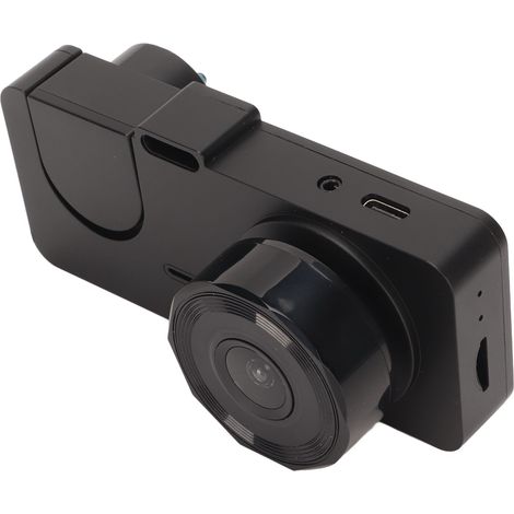Caméra embarquée professionnelle avec écran IPS HD 2 pouces, 1080p, détection de mouvement intelligente, surveillance de stationnement, enregistreur de voiture à 3 objectifs A2