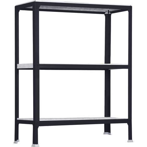 Estantería SIMONRACK Simonhome click mini 3/300 antracita/galva (1/4)