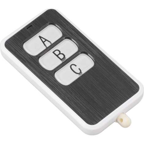 Interrupteur sans fil RF 315 MHz 6 V 3 boutons, télécommande sans fil antivol pour portes automatiques de voitures électriques (1/5)