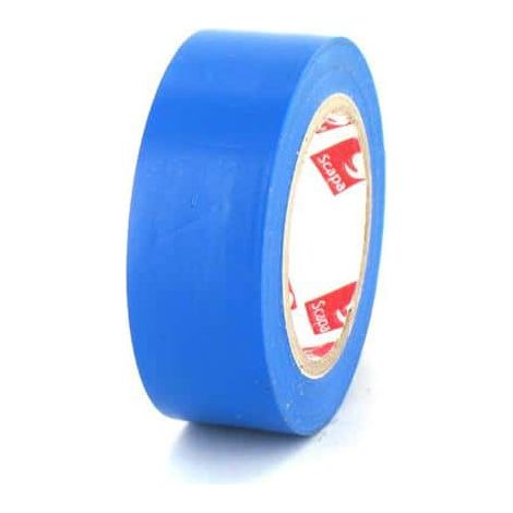 Cinta de 15 mm de PVC eléctrica Scapa azul 2702