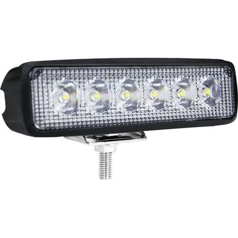 Projecteur de travail automobile à LED à 6 LED, projecteur, lampe d'éclairage auxiliaire pour travaux publics, lampe d'éclairage (1/5)