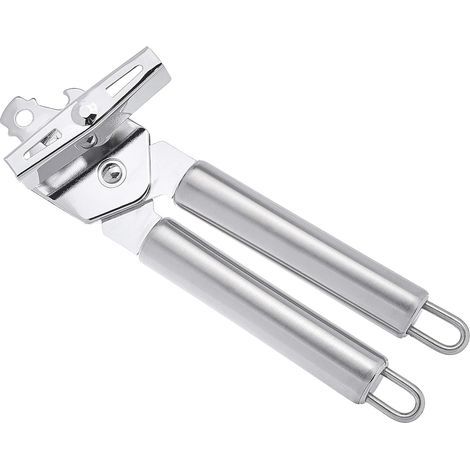 Manueller 3-in-1-Dosenöffner aus robustem Edelstahl mit Haken zum einfachen Trocknen, 21,59 x 5,08 x 4,45 cm (1/5)
