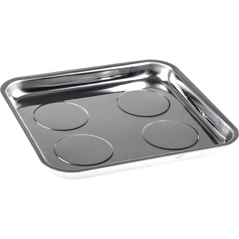 Plateau à outils RS PRO, Acier inoxydable, largeur 330mm, longueur 250mm, Hauteur 30mm ( Prix pour 1 ) (1/2)