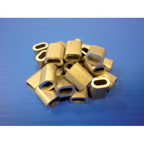 100PZ MORSETTI PER FILO NOVOFIL D.3 MM (1/2)