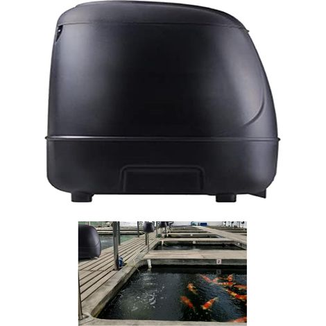 10L Pond feeder, Fish feeder, Distributeur nourriture poisson bassin exterieur, Distributeur de nourriture pour poisson (1/5)