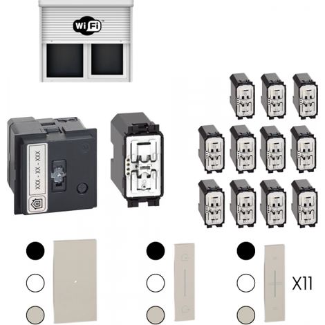 Bticino Kit gestione tapparelle Centralizzato APP Wireless Living Now - K2010KITN nr.11 Tapparelle
