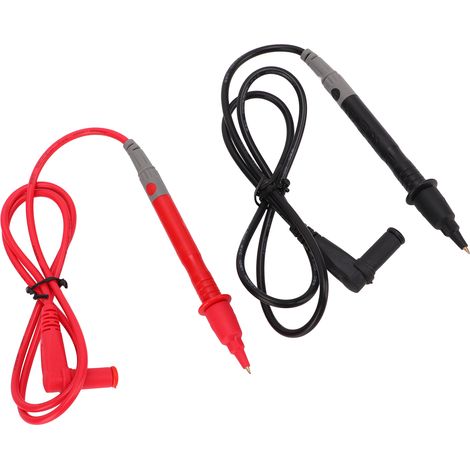 5er-Set J.30028 Messleitungen, hitzebeständig, 2 mm Nadel, Multimeter-Prüfspitze für industrielle Messgeräte (1/5)
