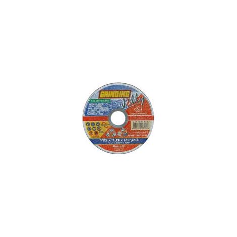 DISCHI DA TAGLIO JOLLY SOTTILE CENTRO PIANO UNIVERSALE- - ø mm.125x1,6 foro 22,2 x met.,all., marmo, PVC - 50 pezzi GRINDING