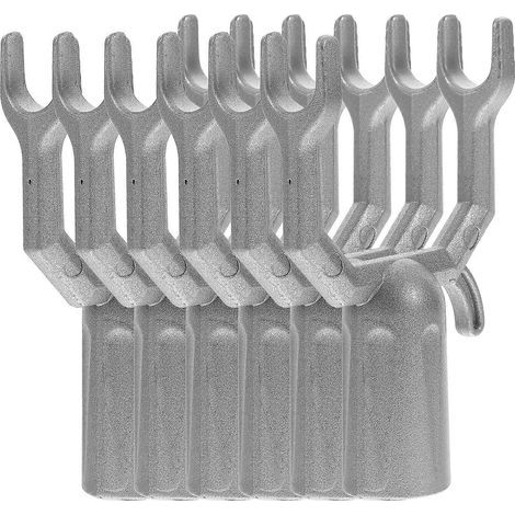 Set mit 6 Aststützen aus Aluminiumlegierung zur Unterstützung der Äste von besonders ertragreichen Bäumen – 10,00 x 6,00 x 2,00 cm (1/4)