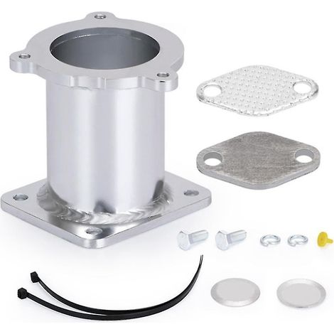 Kit de suppression EGR en aluminium avec obturation et contournement pour BMW Série 5 E60 E61 E61n 520i 525d 530d 535d (kit de suppression V--) (1/5)