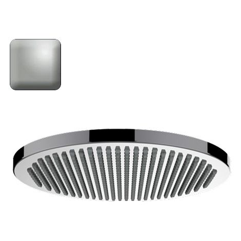 Pomme de tête ø 280 mm en ABS avec rotule et diffuseur nickel satiné Apice - Bossini I00430094