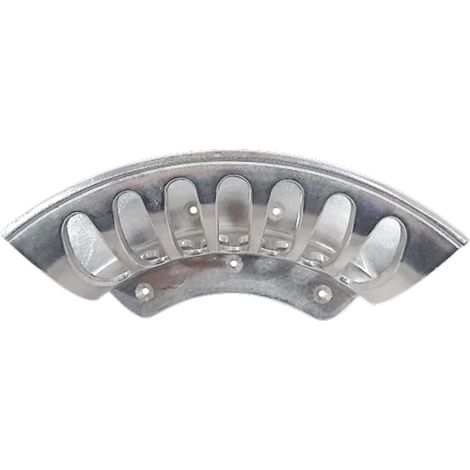 MaKeDO Wandschlauchhalter Form B Alu klein B189xT70mm (1/5)
