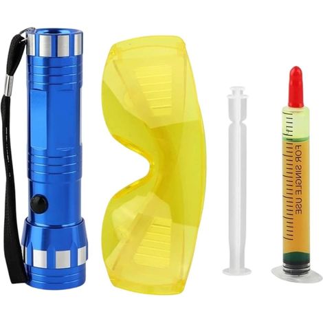 Lampe UV Climatisation  détecteur protecteur précis - détection de fuites d'air,Pour Radiateur Automobile Réfrigérateur Diesel Transmission Évaporateur Compresseur Système De (1/5)