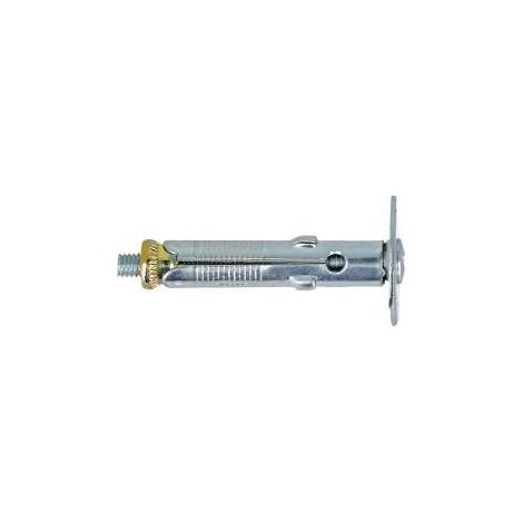Mini tasselli in acciaio Diam. 6 x 25 con vite premontata e rondella 10 pz.