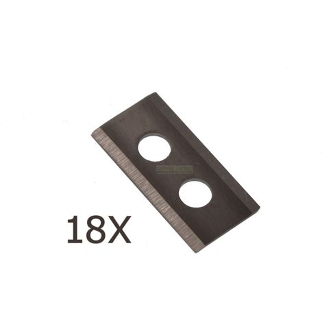 18 X 3,6 CM lame en acier inoxydable pour robots tondeuse Parkside 183-8B10101 / 1838B10101 (1/2)