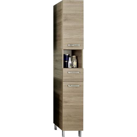 Pelipal Hochschrank Offenbach 195,5 x 30 x 33 cm Badezimmerschrank Badschrank (1/3)