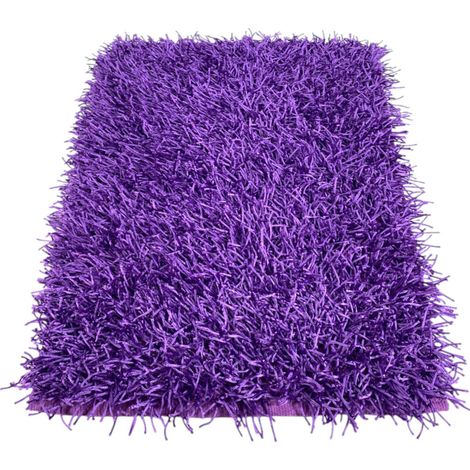 TAPPETO SHAGGY VIOLA LILLA MODERNO tutte le misure Cm. 200x300 (1/5)