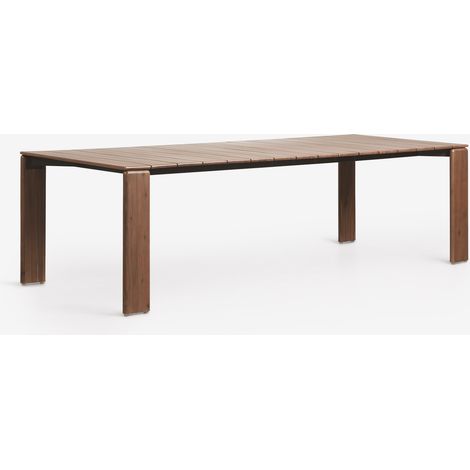 Table à manger rectangulaire en bois d'acacia Kandroa SKLUM  270 x 105 cm