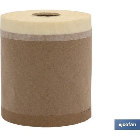 Nastro crespo+rotolo di carta kraft (45 cm x 45 m)