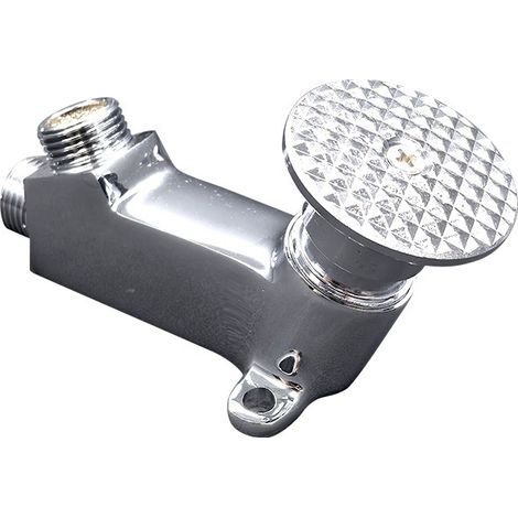 Valve de Pédale de Pied, Contrôle des Pieds de Montage du Sol sans Touche, Valve de Commande de Pédale de Pied à Eau Froide Automatique, Vanne à Pied (1/3)