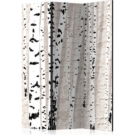 Paravent 3 Volets "Birchen Grove" 135x172cm (1/2)
