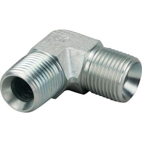 Codo compacto M-M 1/2"-1/2" BSP a 90掳 UNIVERSAL MMC9008K (1/3)