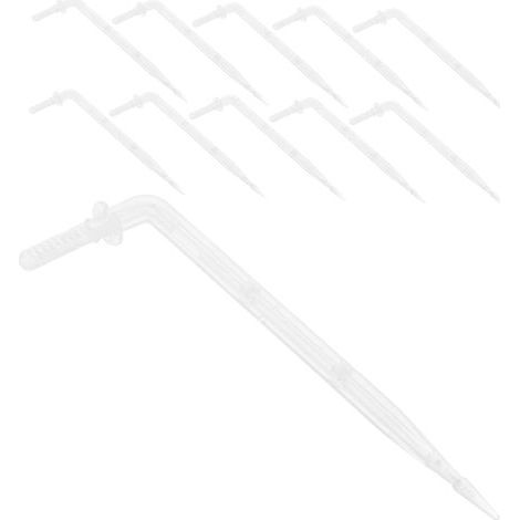 4 7mm Schlauchanschluss Pom Material 50 Stück mit Gebogenem (1/5)