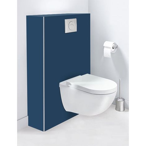 Panneau mural Decofast - Harmony - pour habillage Bâti-support - 1500 x 1200 x 3 mm - Bleu profond - Lazer (1/2)