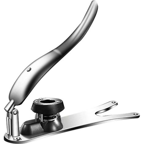 Nussknacker aus Edelstahl, kastanienförmiger Kastanienöffner, Kastanienschneider, Schälzange, Multifunktionszange (1/5)