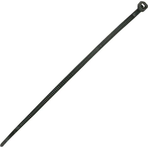 COLLIERS DE SERRAGE EN NYLON - 4.8 X 300 MM - NOIR (100 PCS) VELLEMAN ECTB300
