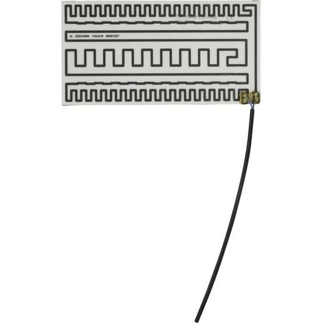 lámina calefactora thermo-tech heating foil 40 W 210x110 mm