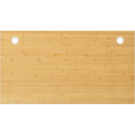 Schreibtischplatte 100x60x4 cm Bambus