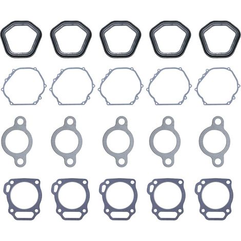 Crankcase Cylinder Valve Cover Gasket Set Kit, For HONDA Gx390 13Hp Engine Part, Similar To Part No.: 11381-Ze3-801, 12251-Zf6-W00, 12391-Ze2-020 (1/5)