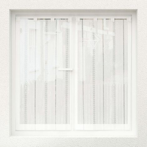Paire de brise bise 60x120 cm CHARLOTTE, par Soleil d'Ocre
