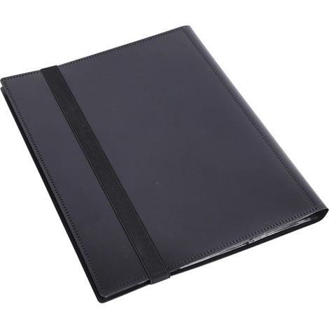Livre De Cartes Classeur De Cartes De Jeu Porte- Liant Stockage Des D'échange Classeurs Commerce Album De Pages De Collecte Amovible Pp Black
