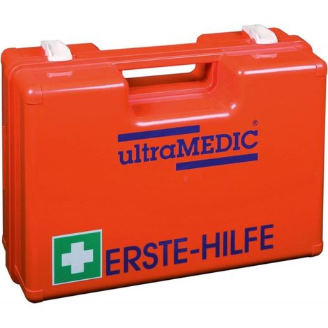 Caja primeros auxilios DIN 13157 naranja (1/3)