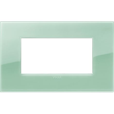 VIMAR - 19654.65 Placa clásica 4M Reflex color salvia