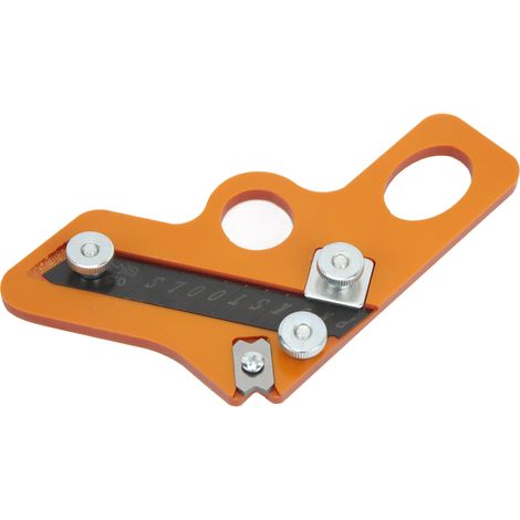Racloir à bois 6mm, lame en acier allié, rabot d'angle, grattoir pour PVC, couteau de finition double usage (1/5)