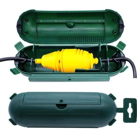 2 PCS Boîte Étanche pour Connexions Électriques d'Extérieur IP44 Parfaite pour le Jardin et le Bricolage (1/4)