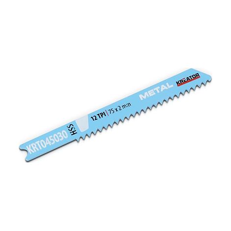KREATOR Lame de scie sauteuse HSS pour métaux en U - 2 pièces (1/2)