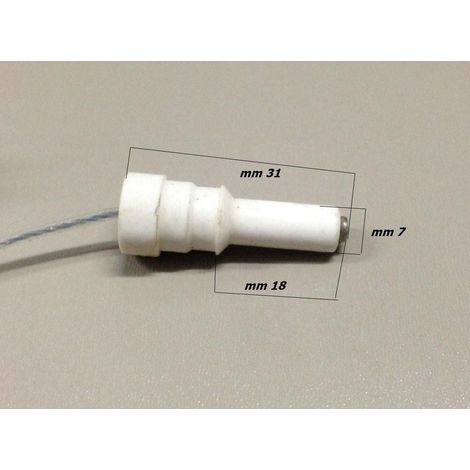 CANDELA CANDELETTA DI ACCENSIONE PIEZO CUCINA A GAS ADATTA IGNIS H 2527 31 (1/2)