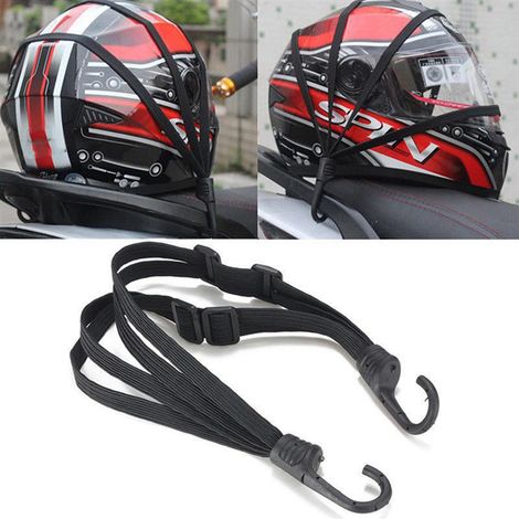 (Exklusiv für Südostasien) Motorradhelm-Kordel 60 cm/90 cm, Helmriemen, unverzichtbares Zubehör für Motorradreisen, Länge: 90 cm (1/2)