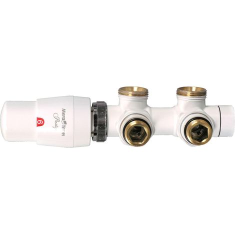 Radiador varioterm Zestaw grzejnikowy Twins conexiones separadas 50 mm