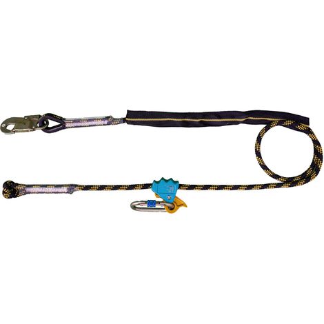 Corde de positionnement 237/2 m – 101007100006 – Charge maximale 200 kg – Embouts en plastique pour éviter frottements – Irudek