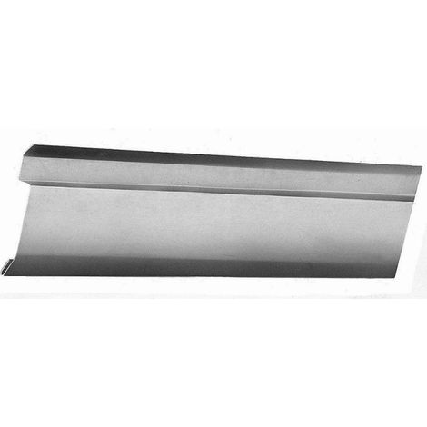Bande de solin pour joint mastic VM Building - zinc naturel - dév. 100 mm - côte 50 mm - ép. 0.65 mm - lg 2m - 208364000