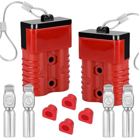 2er-Pack Schnellanschlussstecker und -verbinder für 175-Ampere-Batterien